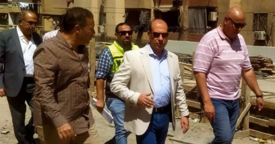 وزير الإسكان يتابع موقف تنفيذ مشروع محور عمرو بن العاص الحر بمحافظة الجيزة