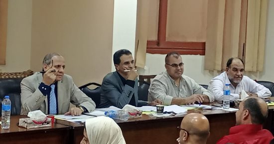 إجراء المقابلات مع المتقدمين لوظائف التوجيه الفنى بـ6 إدارات تعليمية بكفر الشيخ