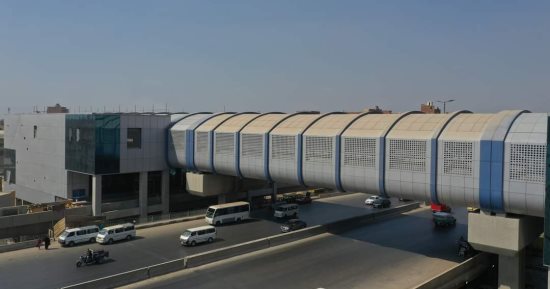شاهد محطة مترو الطريق الدائرى تتجهز للافتتاح.. صور  
