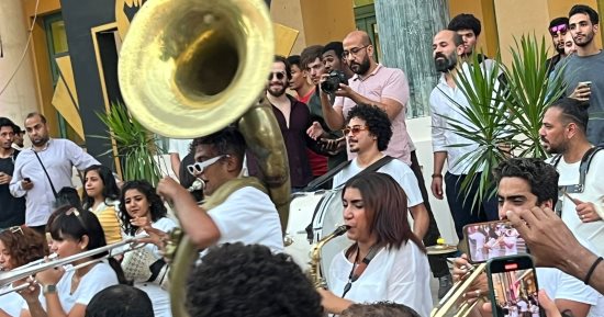 بدء مراسم افتتاح الدورة الـ 39 من مهرجان المسرح العربي بأكاديمية الفنون 