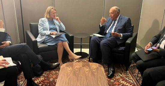 وزير الخارجية يشيد بالتوجه الاستثماري للشركات النرويجية في مصر