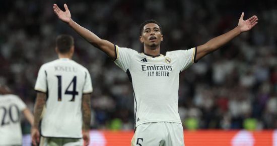 بيلينجهام يقود ريال مدريد لفوز قاتل على يونيون برلين فى دورى أبطال أوروبا
