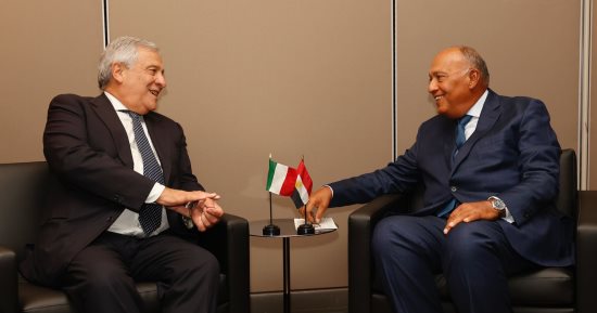 تأكيد مصري إيطالي على أهمية تضافر الجهود الدولية لتسوية الأزمات الإقليمية