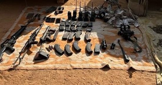 ضبط حشيش وسلاح بحوزة 6 عناصر جنائية فى دمياط