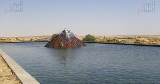  أصغر واحة مصرية... قارة أم الصغير قبلة سياحية فى قلب صحراء مرسى مطروح