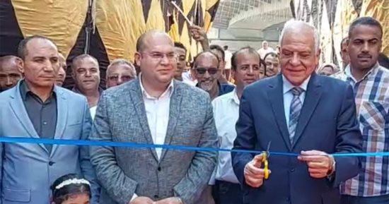 محافظ الجيزة يفتتح معرض "أهلا مدارس" فى مدينة البدرشين.. فيديو