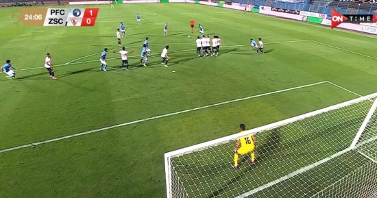 دورى نايل.. عبد الله السعيد يسجل الهدف الأول لبيراميدز فى الزمالك