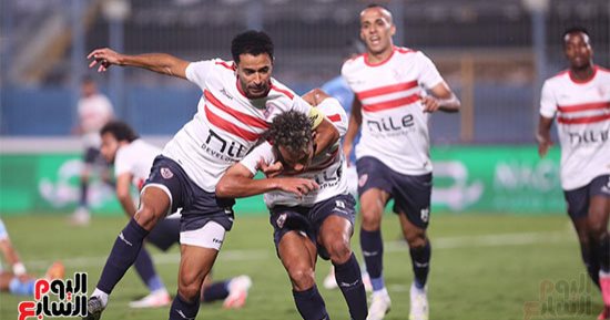 دوري نايل .. الزمالك يتقدم علي بيراميدز 2-1 بعد مرور 75 دقيقة.. صور 