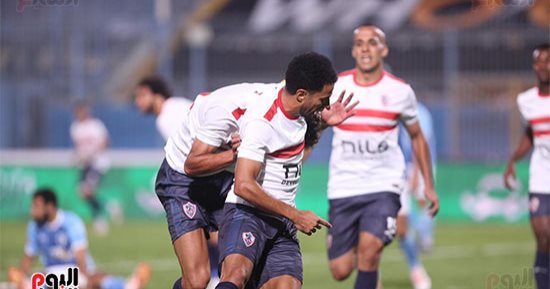 دورى نايل.. دونجا يسجل هدف التعادل للزمالك فى شباك بيراميدز