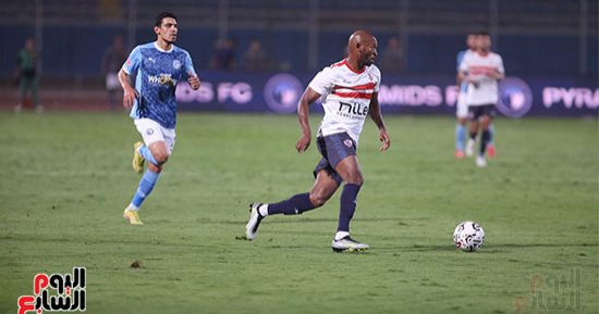 شاهد تفاعل جماهير الزمالك مع شيكابالا فى مباراة بيراميدز