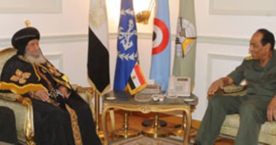 ماذا قال البابا شنودة الثالث عن المشير حسين طنطاوى؟