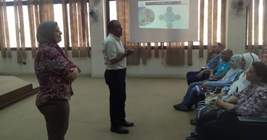 جامعة حلوان تطلق دورات تدريبية لأعضاء هيئة التدريس والعاملين