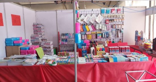 معرض "أهلا مدارس" فى العمرانية جاهز لاستقبال الجمهور بتخفيضات 30%.. صور