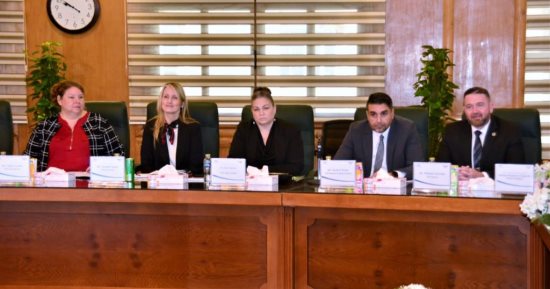 وفد إدارة أمن النقل الأمريكية TSA يشيد بالإجراءات الأمنية بمطار القاهرة ومصر للطيران