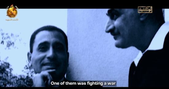 الفيلم الوثائقي "هيكل": اللقاء الأول بين الرئيس عبد الناصر والأستاذ هيكل فى فلسطين