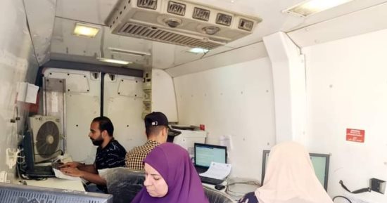 الكشف المجانى على 1065 مواطنا بالقافلة الطبية العلاجية بقرية بشتامى بالمنوفية