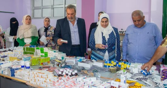 قافلة جامعة طنطا تقدم الرعاية الطبية لــ 1278 حالة بمركز المحلة الكبرى