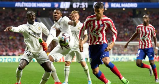 ديربي ناري بين أتلتيكو وريال مدريد فى الدوري الإسباني الليلة
