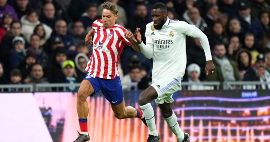 موعد مباراة أتلتيكو وريال مدريد فى الدوري الإسباني والقناة الناقلة