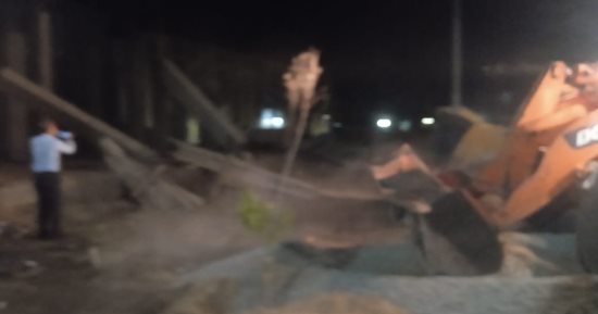إزالة 14 حالة تعد بالبرلس ليلا.. ومحافظ كفر الشيخ يوجه باستمرار الحملات 