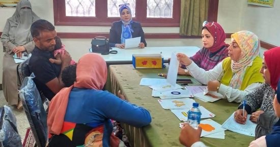 منطقة الإسكندرية الأزهرية تجرى مقابلات الأطفال المتقدمين للالتحاق بقسم اللغات