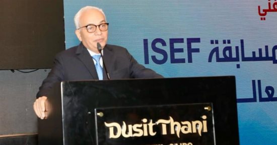 تكريم الطلاب الفائزين على المستوى العالمي في مسابقة ISEF للعلوم والهندسة