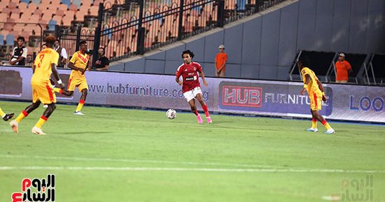 الأهلى يستهل مشوار الدفاع عن اللقب الأفريقى بثلاثية فى سان جورج.. ثنائية للشحات وهدف لـعبد القادر فى المرمى الإثيوبى.. الجهاز الفنى دفع بالعناصر الأساسية..وكتيبة كولر أهدرت أكثر من فرصة لزيادة الأهداف.. فيديو