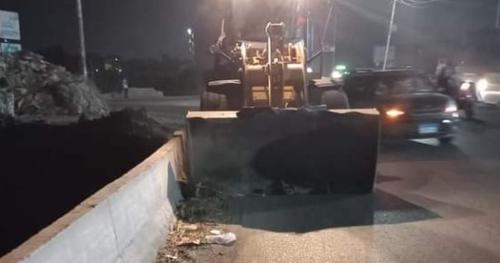 رفع 235 طن قمامة في حملة نظافة مكبرة بالمحلة