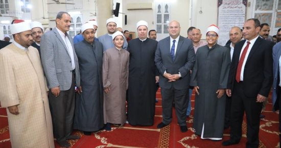 نائب محافظ الجيزة يشهد احتفالية مديرية الأوقاف بالمولد النبوى الشريف