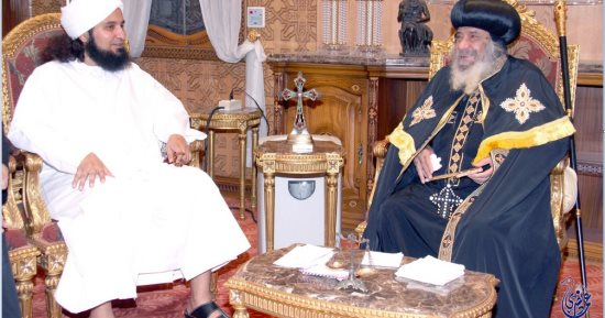 مصور البابا شنودة يروى تفاصيل لقاءات الحبيب على الجفرى مع البابا بالكاتدرائية
