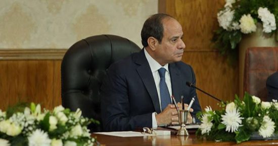  الرئيس السيسي يستمع لشرح رئيس جامعة القاهرة عن جهود رفع تصنيف الجامعة