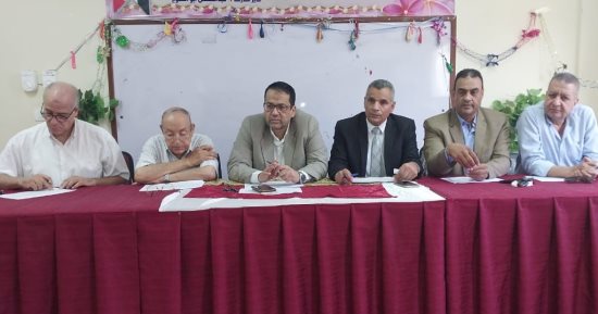 مقابلات باختبارات المتقدمين لوظيفتى مدير ووكيل مدرسة بالتعليم الفنى بالغربية