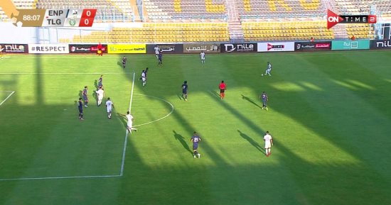 بـ10 لاعبين.. إنبى يتعادل سلبيا مع طلائع الجيش فى دورى نايل