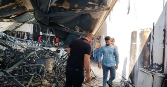 الداخلية العراقية تعلن إلقاء القبض على 3 متهمين فى حريق محافظة نينوى
