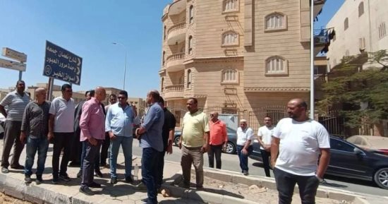 الإسكان: استكمال أعمال التطوير ورفع الكفاءة الجارية للطرق والمرافق بمدينة العبور