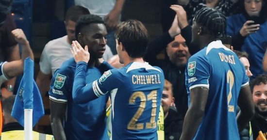 تشيلسي يعبر برايتون بصعوبة ويتأهل لدور الـ 16 فى كأس الرابطة.. فيديو