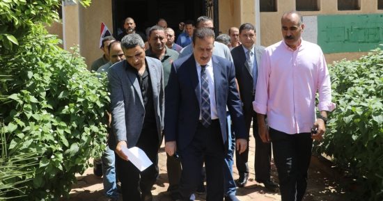 محافظ المنوفية يوجه بضرورة تكثيف المرور الميدانى على كافة المدارس