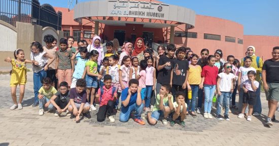 متحف كفر الشيخ ينظم ورشا فنية باحتفالات بالمولد النبوى.. صور
