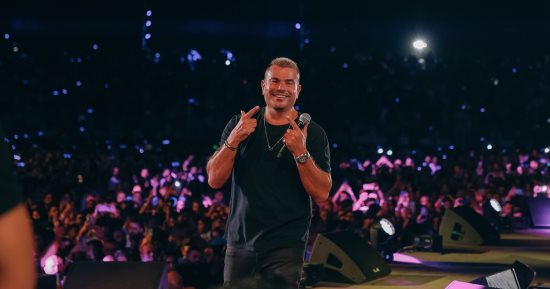 عمرو دياب يتألق فى الأردن بحفل جماهيرى كبير.. صور