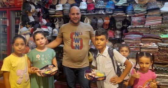 تهنئة أطفال كنيسة بازيليك سيدة السلام بشرم الشيخ بذكرى المولد النبوي الشريف 
