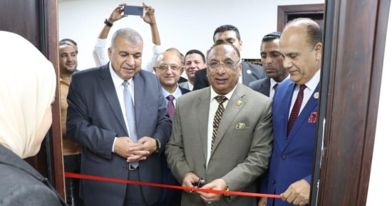 رئيس "قضايا الدولة" يفتتح وحدات التحول الرقمي بفروع الهيئة بالإسكندرية