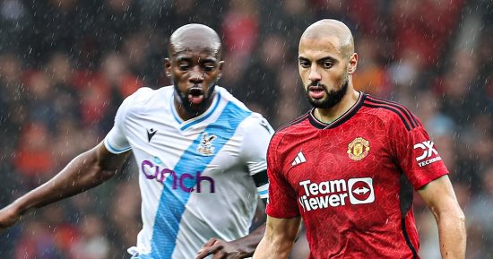 كريستال بالاس يتقدم على مانشستر يونايتد 1-0 في شوط مثير.. فيديو