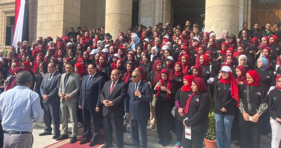 نواب رئيس جامعة القاهرة يشهدون افتتاح العام الجامعى الجديد ومهرجان الأنشطة الطلابية