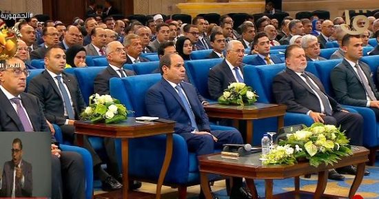 الرئيس السيسى يشاهد فيلما تسجيليا عن إنجازات قطاع الإسكان من 2014 – 2023