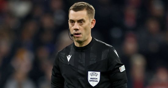 كليمان توربين حكمًا لمباراة ريال مدريد ونابولي في دوري أبطال أوروبا