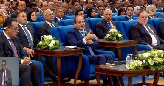 الرئيس السيسى يشهد جلسة التحول الرقمى وحوكمة قطاع التموين بمؤتمر "حكاية وطن"