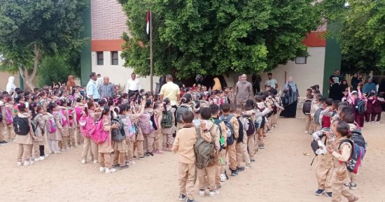 1360 مدرسة تستقبل طلاب الصفوف الأولى بمختلف المراحل التعليمية بالفيوم