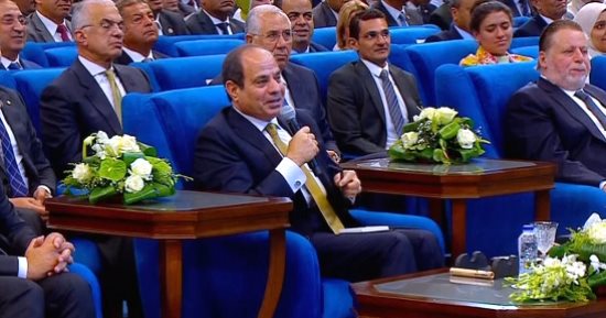 الرئيس السيسى للوزراء: التسويق والتغطية الإعلامية للنشاط لأى مشروع أمر مهم.. موضوع الزيادة السكانية له بعد خطير جدا فى الاستقرار.. وفى 2040 قد نكون 150 مليون نسمة وسنحتاج 150 مليار متر مياه