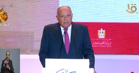 وزير الخارجية: مستمرون فى الدفاع عن مقدرات الوطن تحت قيادة الرئيس السيسي