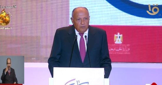 شكرى: هناك تقدير بالغ لما يطرحه الرئيس السيسي من أفكار بالمنتديات الدولية